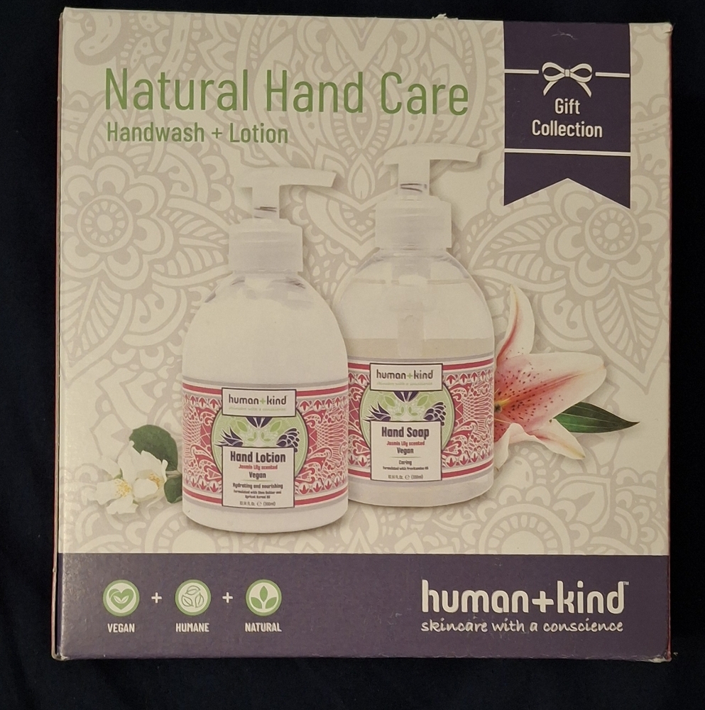 Humankind Pink Hand Soap and Lotion Set